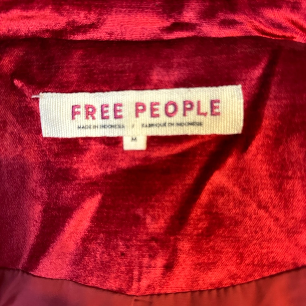 Free People Velvet Ashby Blazer - Picture 5 of 10